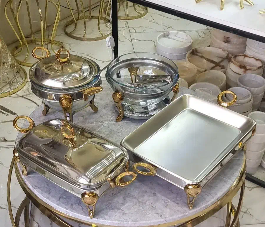 سوفله استیل|ظروف سرو و پذیرایی|تبریز, |دیوار