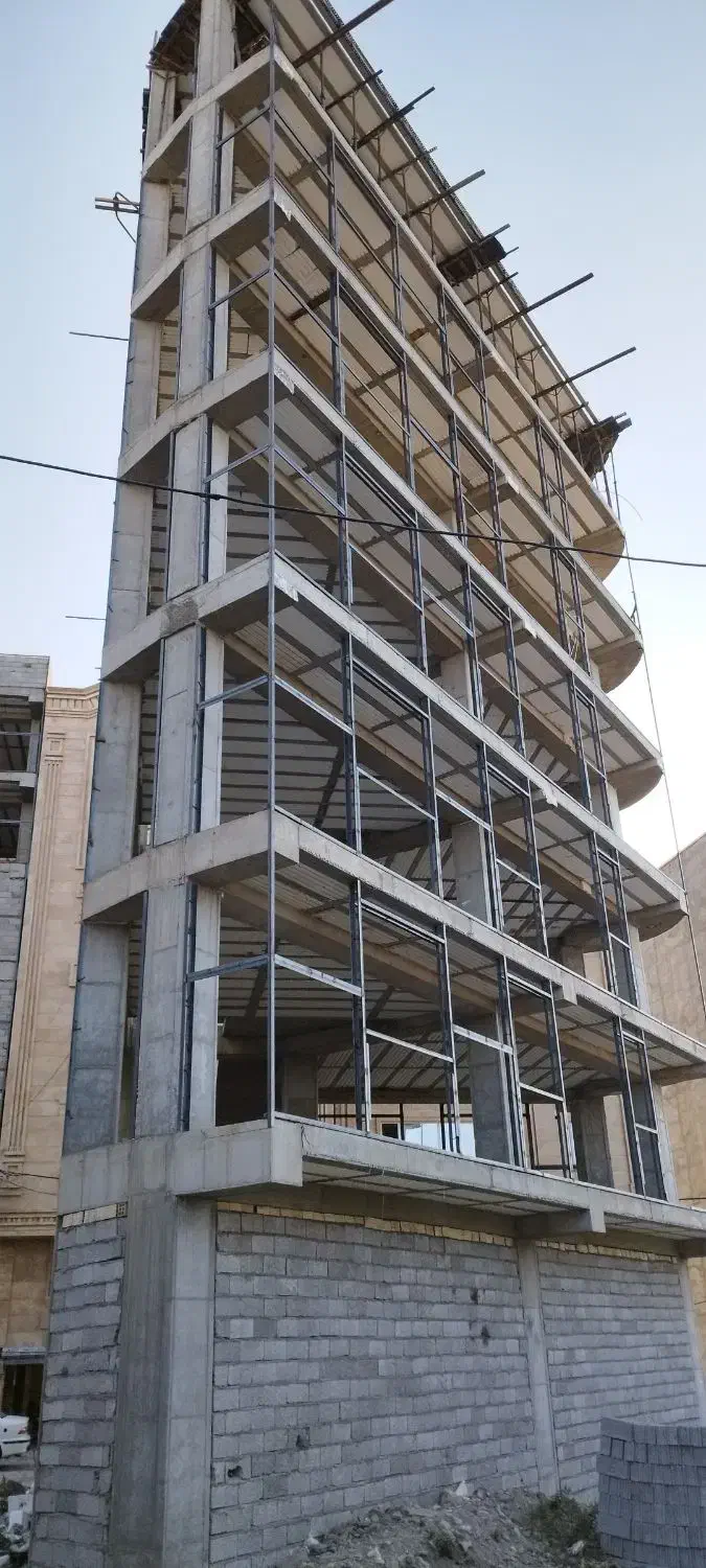 جوشکاری اسکلت . اجرای آردواز .. نبش کشی|خدمات پیشه و مهارت|مشگین شهر, |دیوار