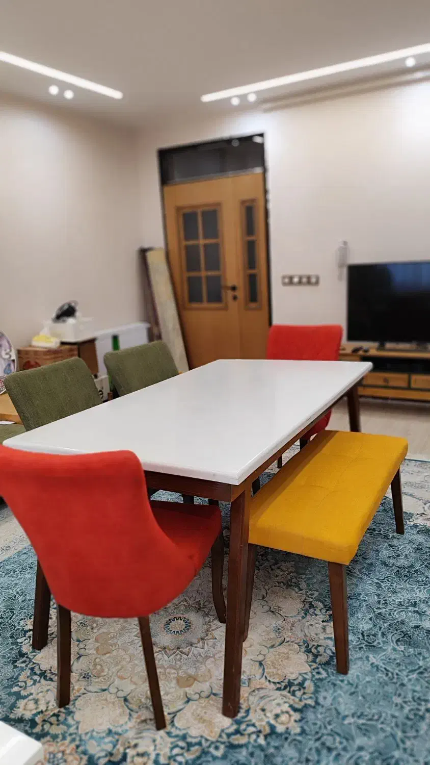 نهار خوری شش نفره|میز و صندلی غذاخوری|مریوان, |دیوار