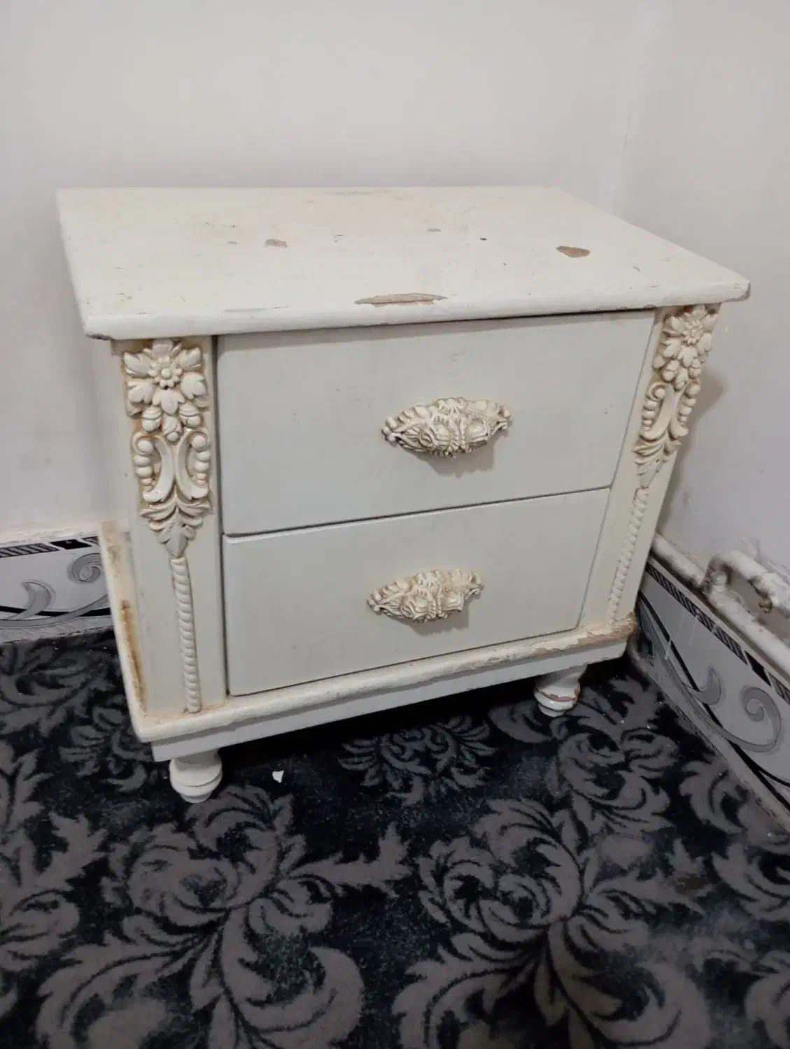 تخت خواب دونفره|تخت و سرویس خواب|خرمدره, |دیوار