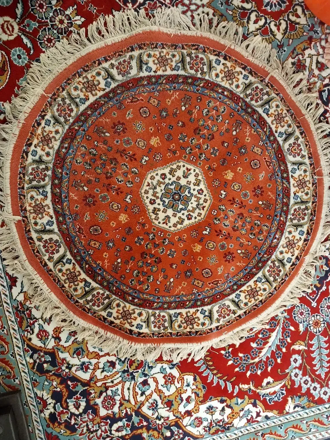 فرش گرد|فرش|اراک, |دیوار