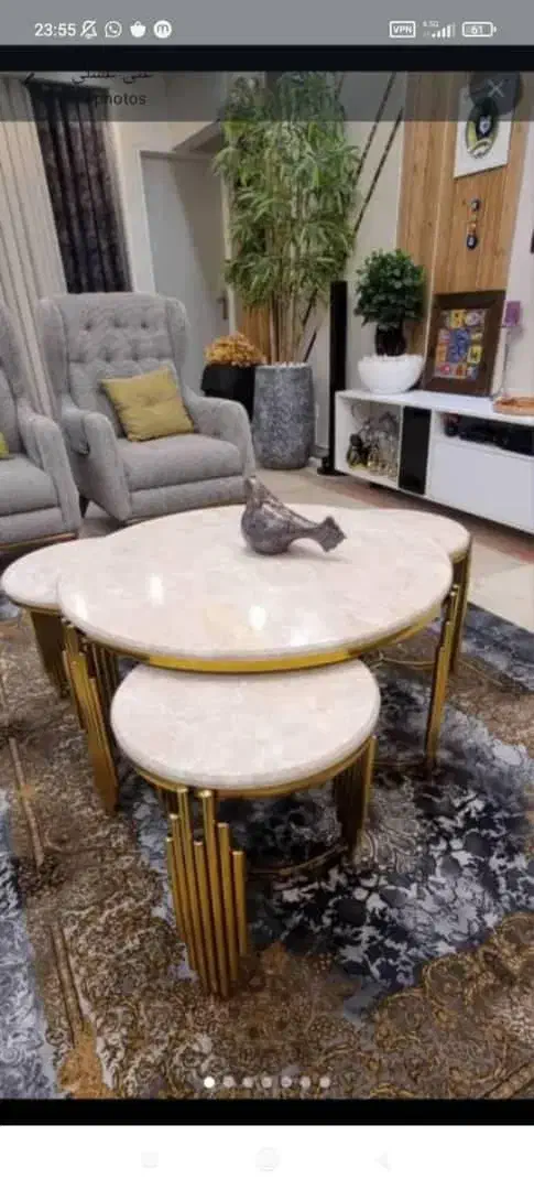 میز عسلی ومیز جلو مبلی عسلی میز وجلو مبلی|مبلمان خانگی و میز عسلی|تهران, خانی آباد نو شمالی|دیوار