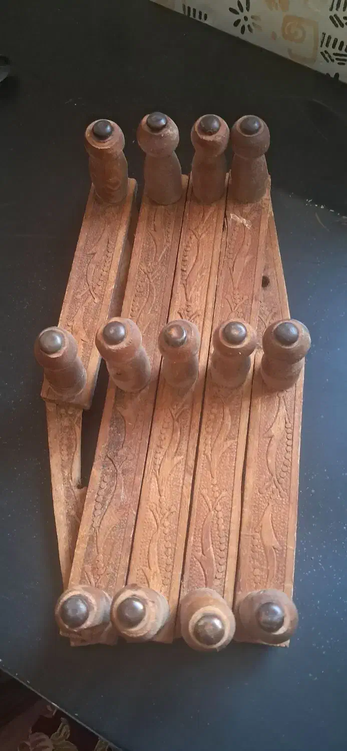 چوب لباسی چوبی تاشو قیمت 150|صنایع دستی و سایر لوازم تزئینی|شیراز, احمدی جنوبی|دیوار