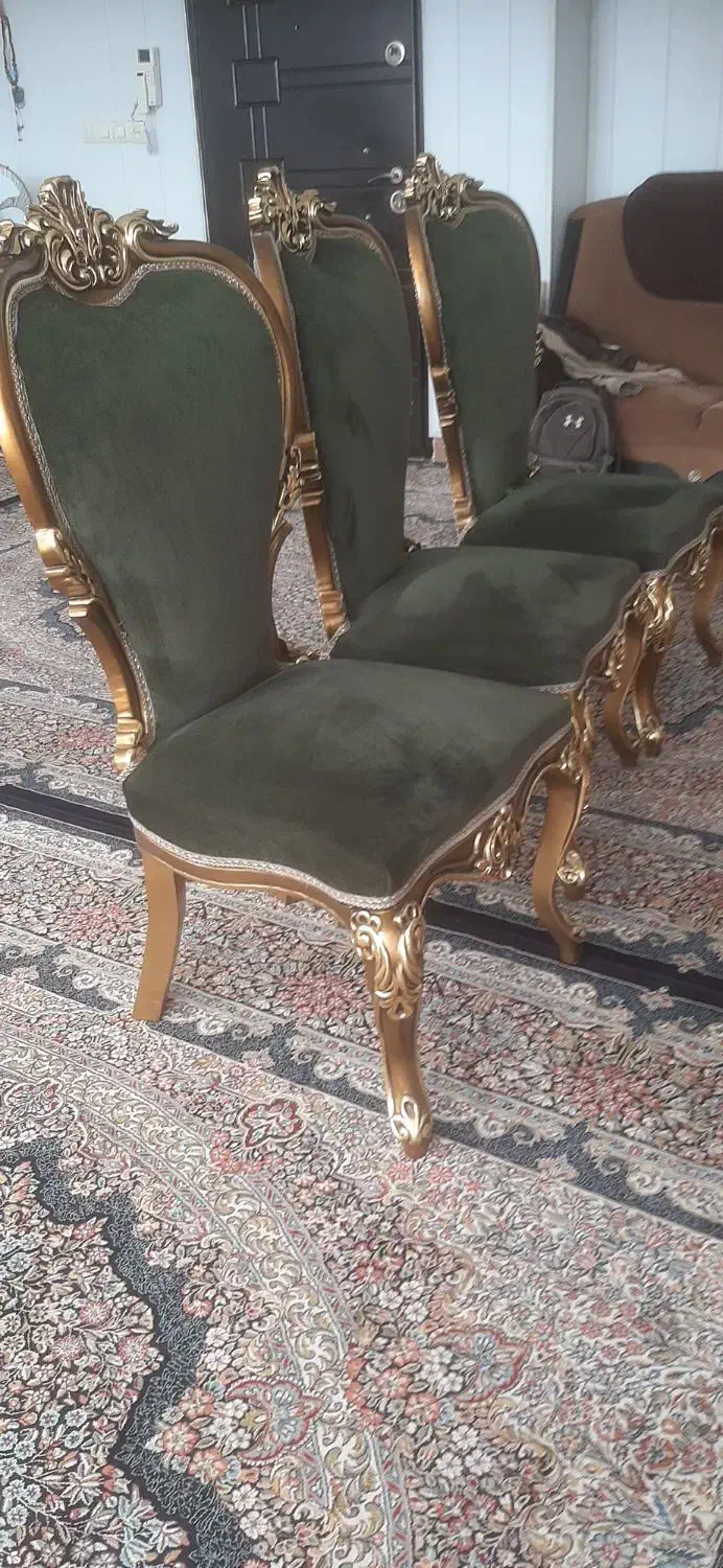 میز نهار خوری ۴نفره|میز و صندلی غذاخوری|کرمانشاه, |دیوار