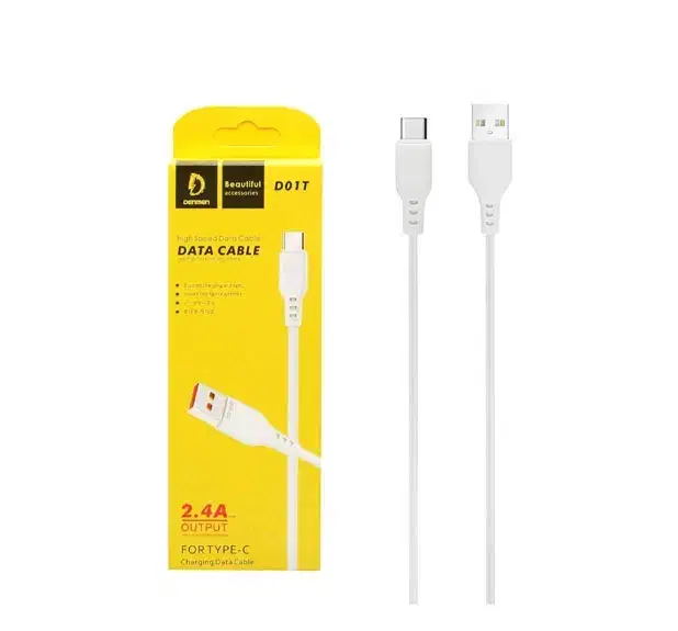 کابل شارژ فست DENMEN Type C مدل D01T|لوازم جانبی موبایل و تبلت|بابل, |دیوار