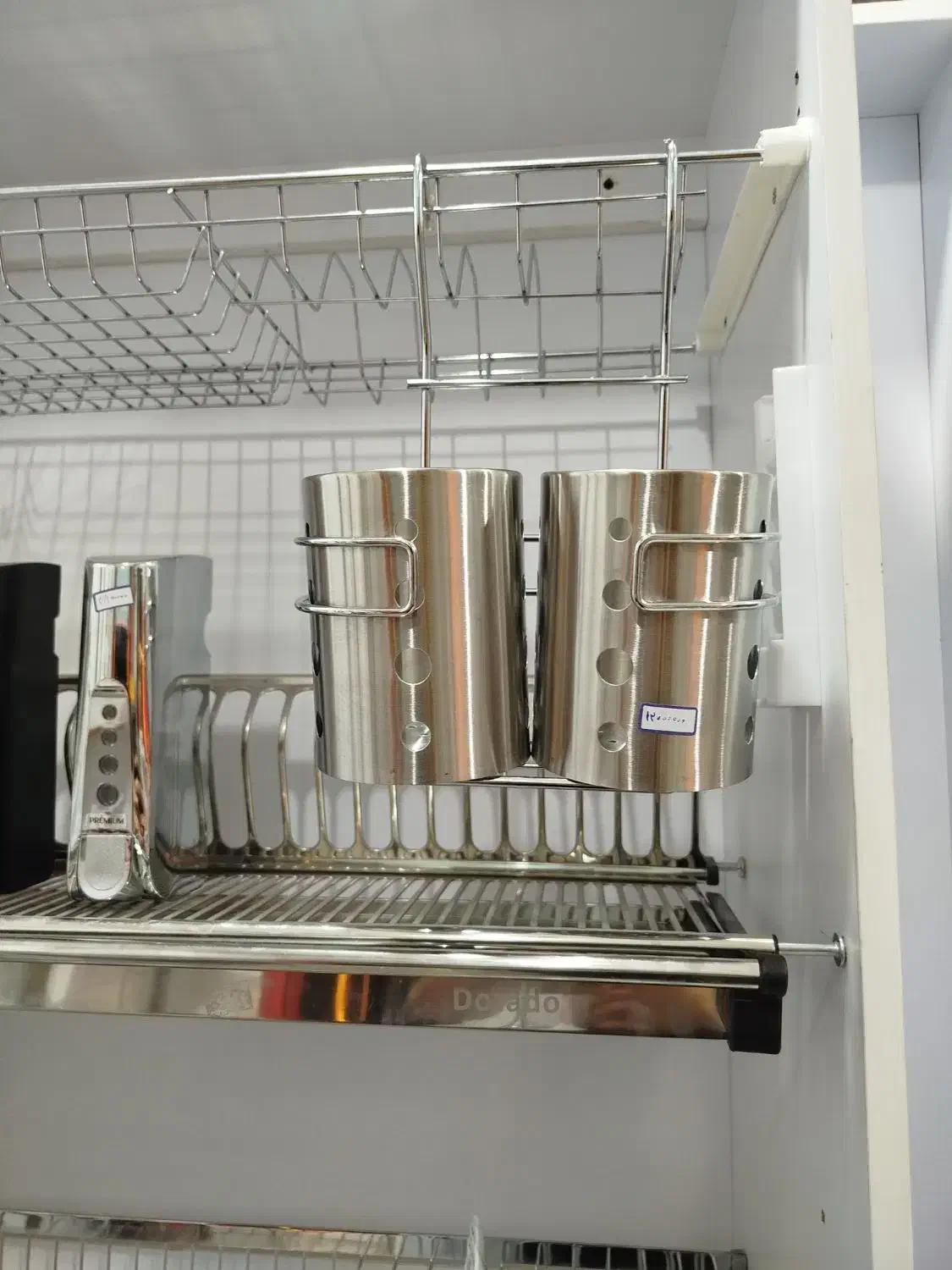 جا قاشق چنگالی تمام استیل|آبچکان و نظمدهنده ظروف|شیراز, پودنک|دیوار