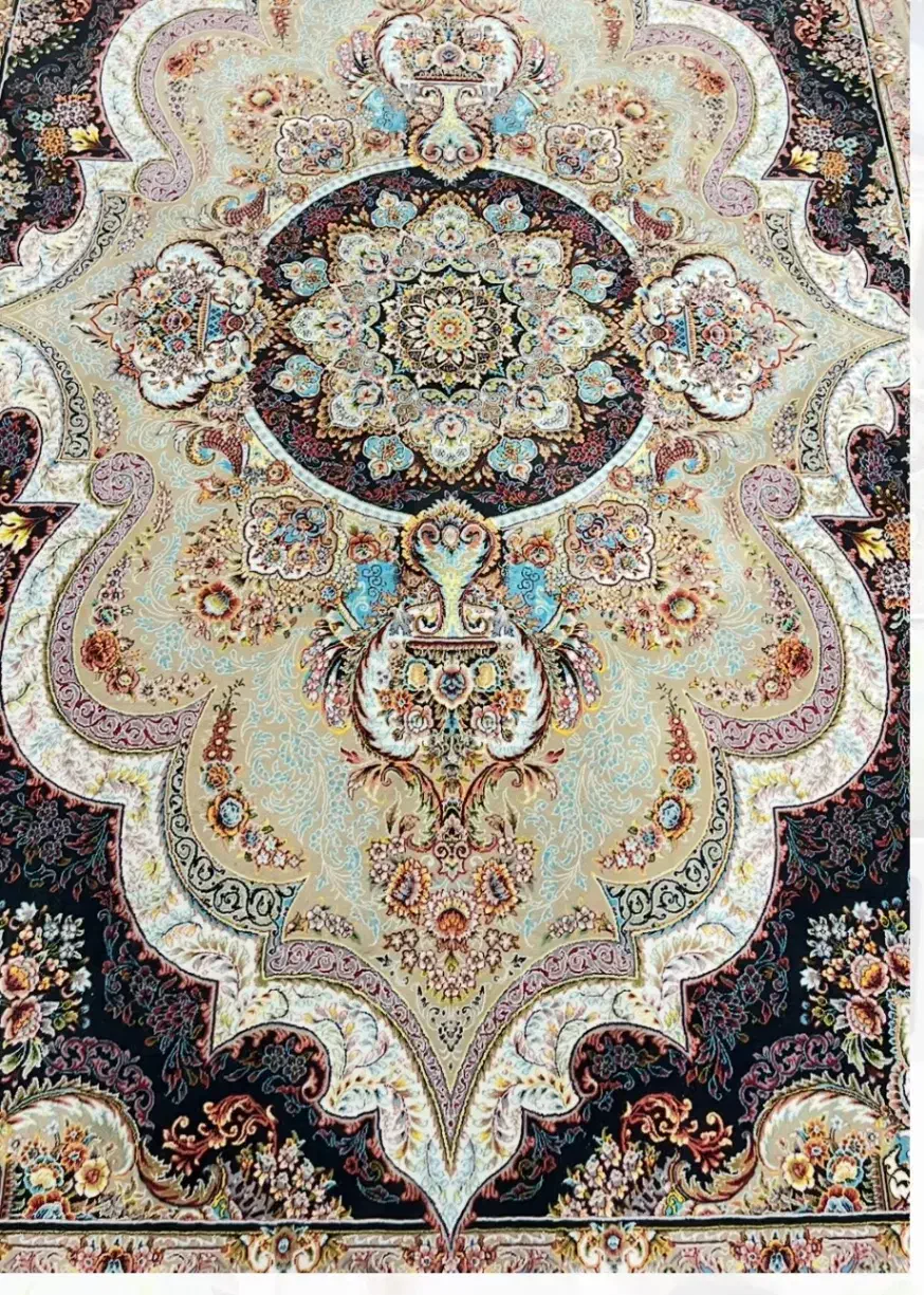 فرش ۶ متری دست بافت گونه|فرش|ساری, |دیوار