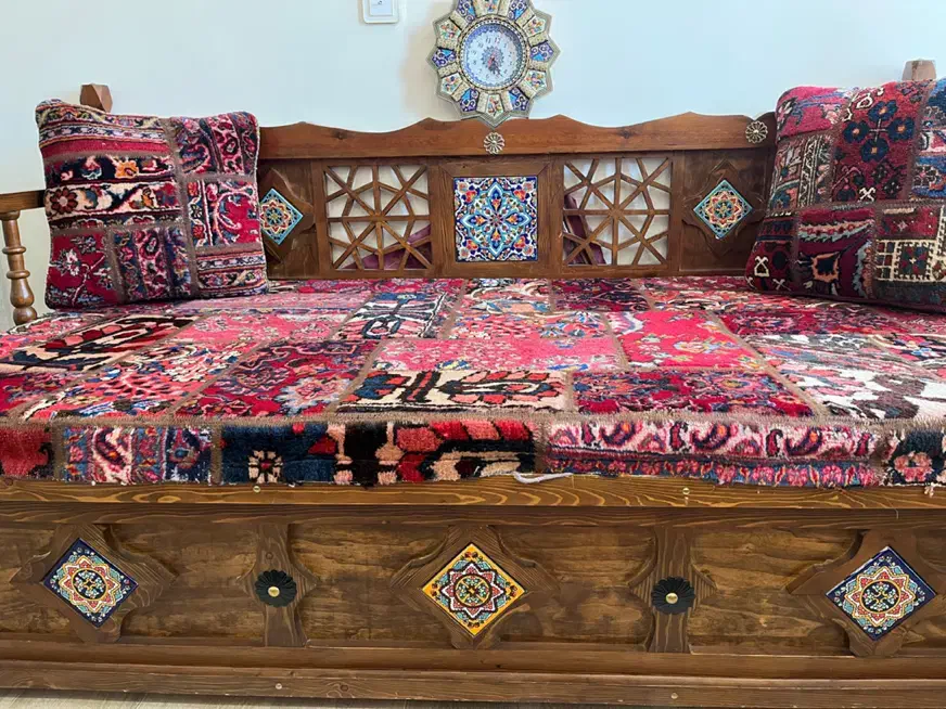 تخت سنتی باکس دار|مبلمان خانگی و میز عسلی|پردیس, فاز ۳|دیوار