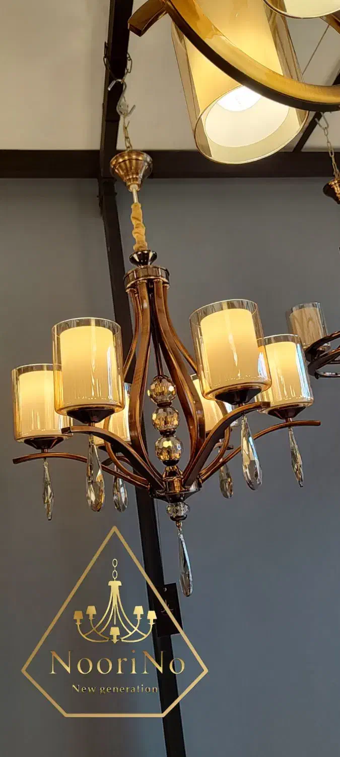 لوستر غنچه نمونه اورجینال شرکتی|لوستر و چراغ آویز|اندیشه, اندیشه فاز ۳|دیوار