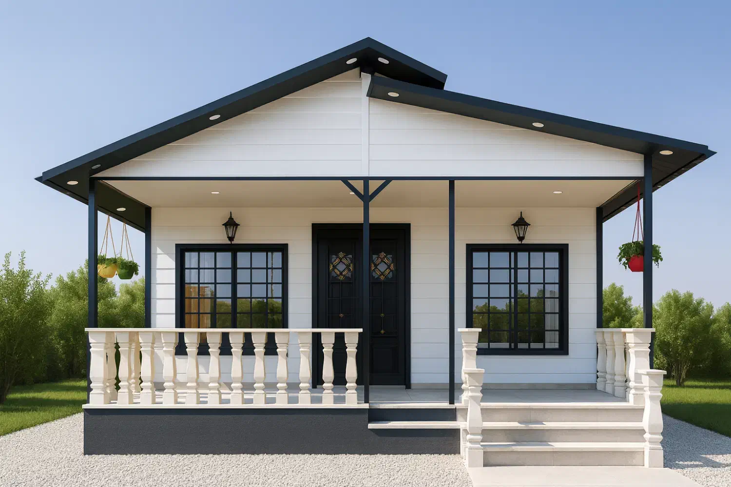 کانکس ویلایی لوکس طراحی مدرن، ساخت اختصاصی|خدمات پیشه و مهارت|ساری, |دیوار