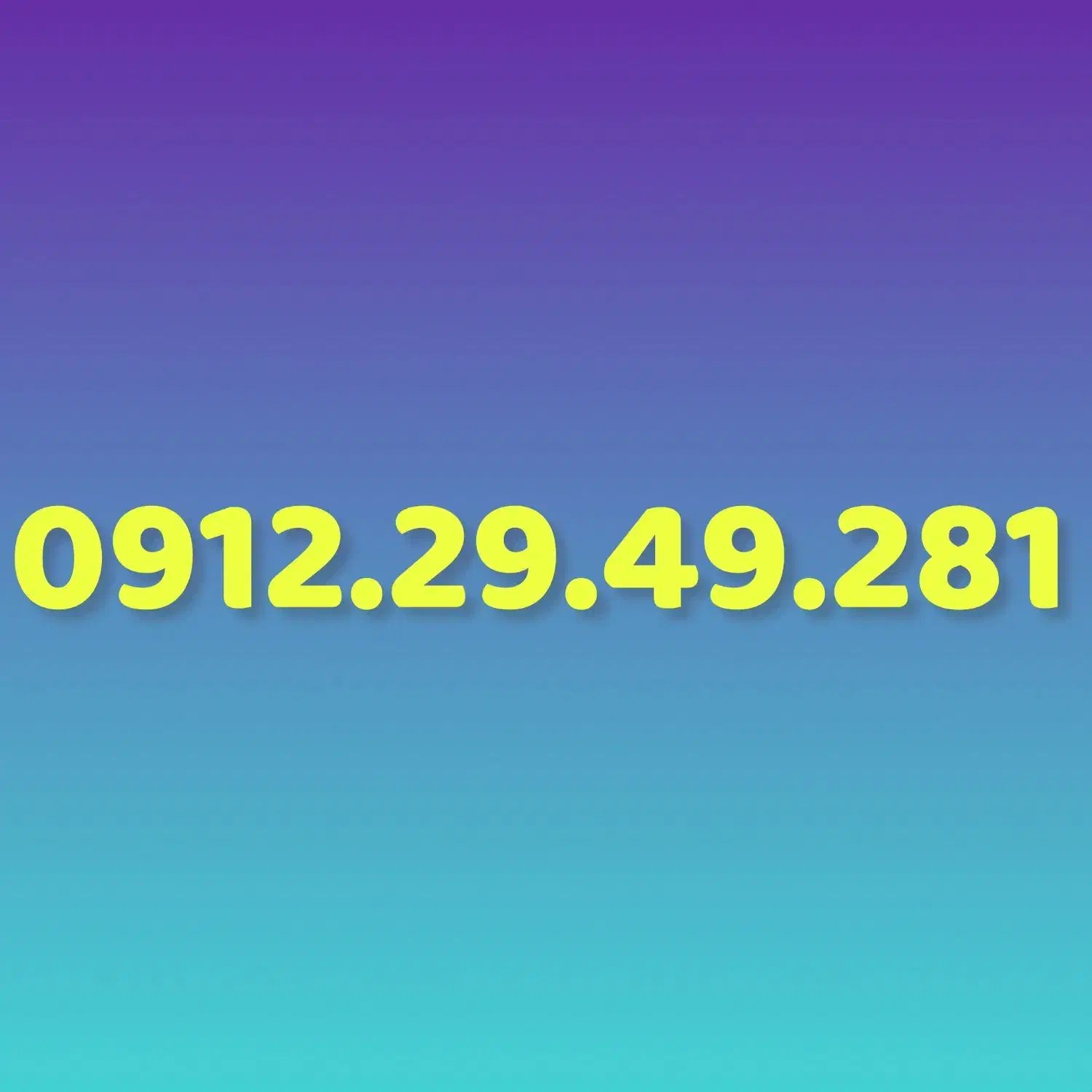 0912.29.49.281|سیم‌کارت|تهران, دروس|دیوار