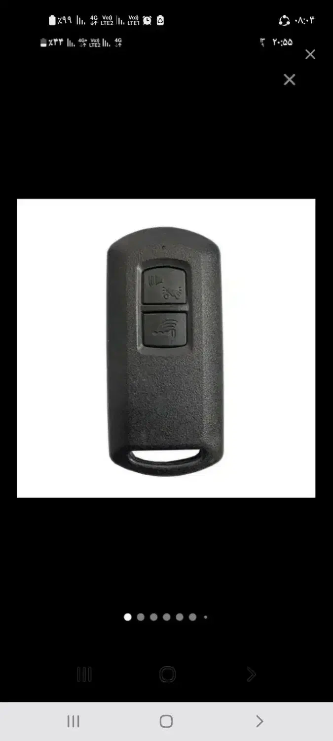 ریموت هندا کلیک اصلی پیداشده|اشیا|تهران, راه آهن|دیوار