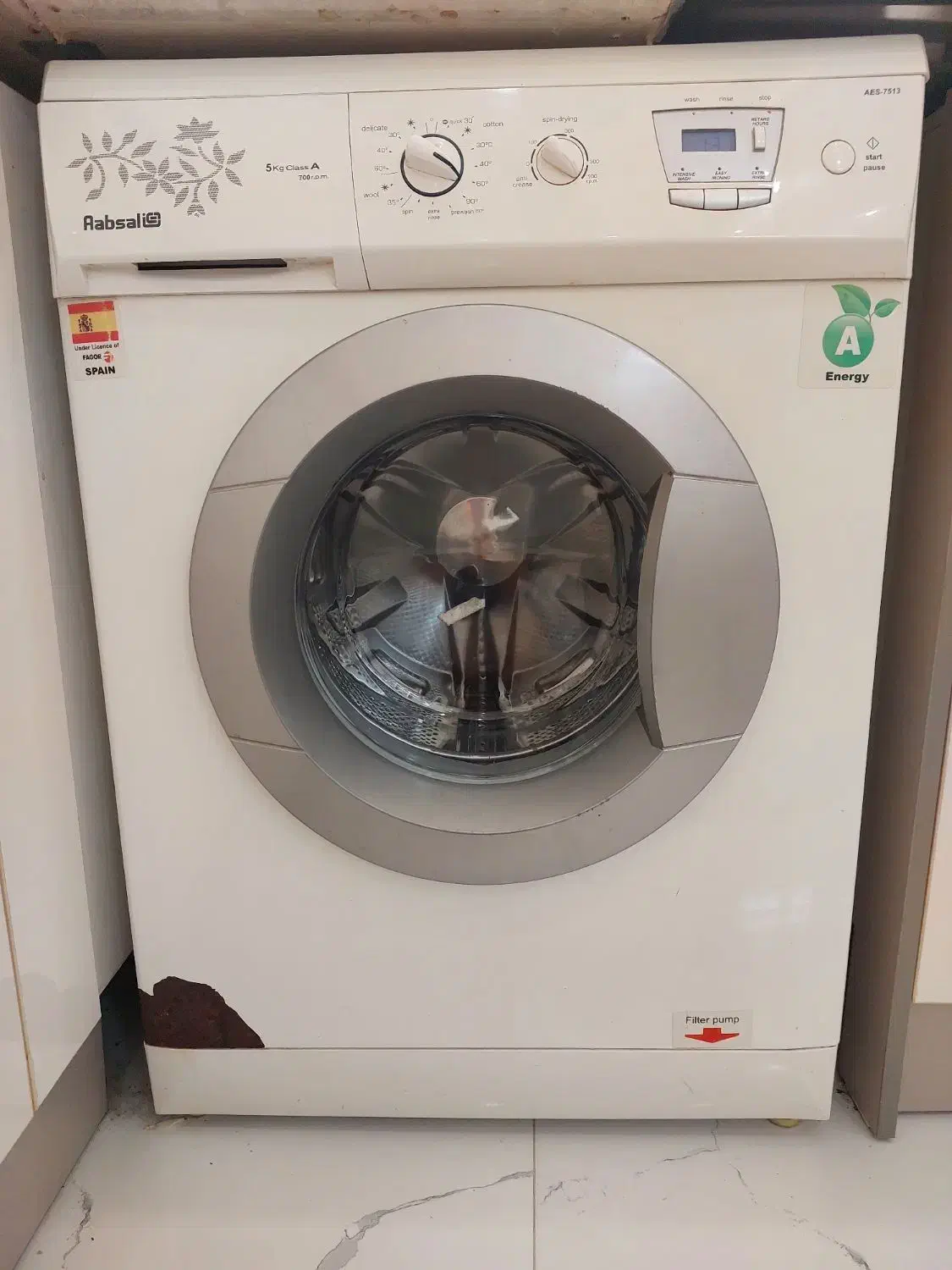 لباسشویی آبسال سالم|ماشین لباسشویی و خشککن لباس|شلمان, |دیوار