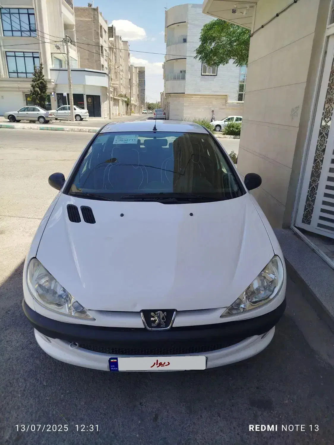 206تیپ دو99بی رنگ خانگی|خودرو سواری و وانت|کاشمر, |دیوار