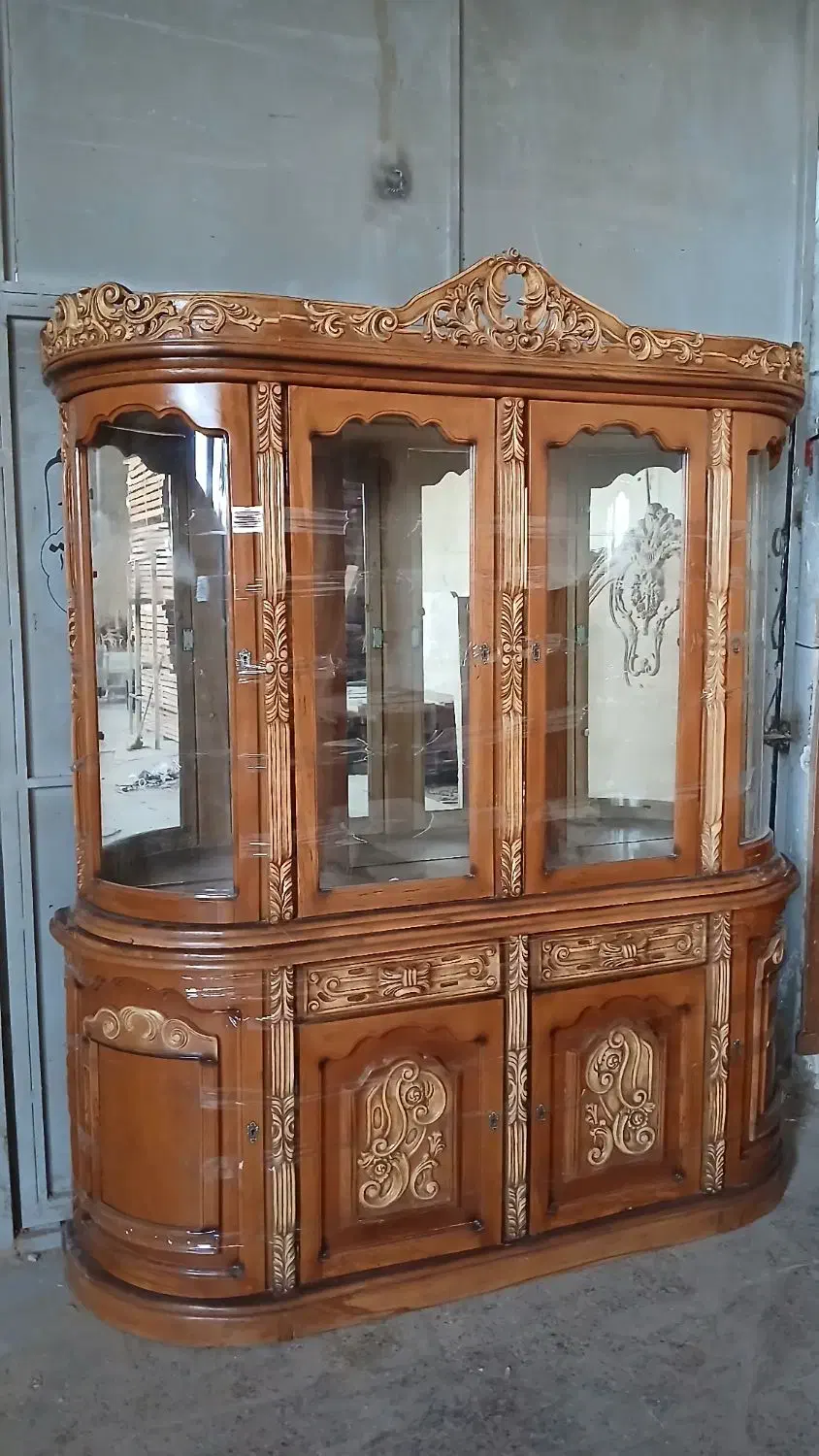 بوفه دوتیکه تمیز|بوفه، ویترین، کنسول|جاجرود, |دیوار