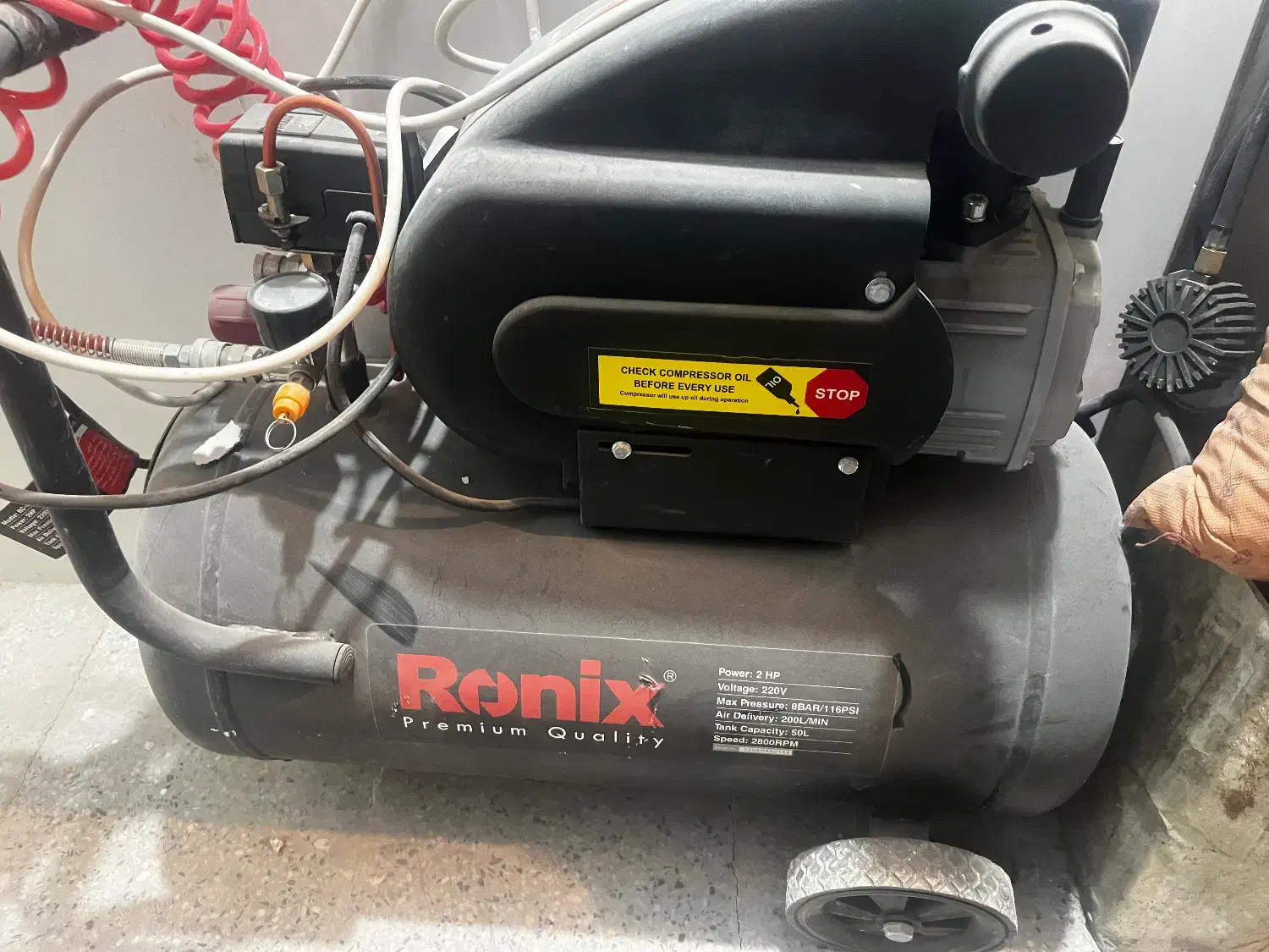 فروش پمپ پاد(کمپرسور رونیکس)|ابزارآلات|سیرجان, |دیوار