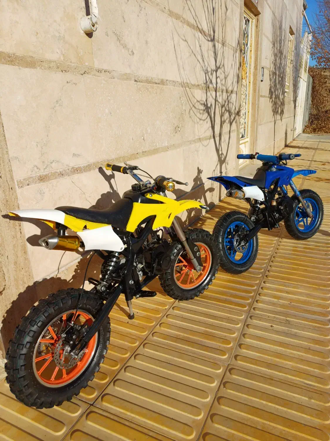 موتور مینی کراس ۵۰سی سی بنزینی بچه گانه با تعمیرات|موتورسیکلت|اراک, |دیوار