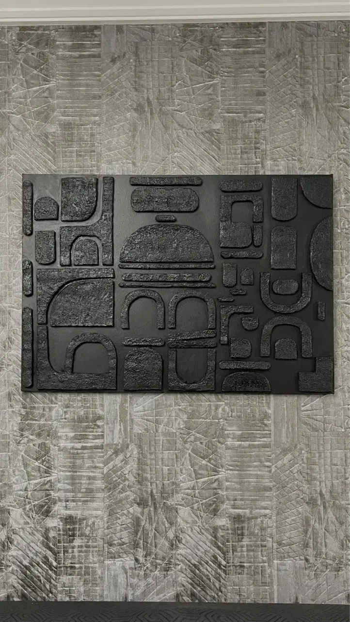 تابلو دکوراتیو نقاشی برجسته پینترستی تکسچر|تابلو، نقاشی، عکس|تهران, صادقیه|دیوار