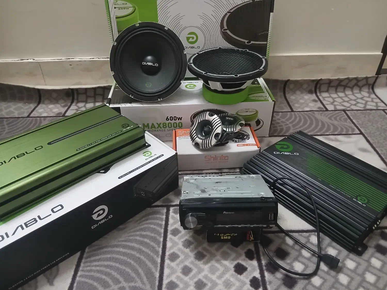 سیستم صوتی نیمه سنگین برند دیابلو (Herms voice )|قطعات یدکی و لوازم جانبی|ساوه, |دیوار