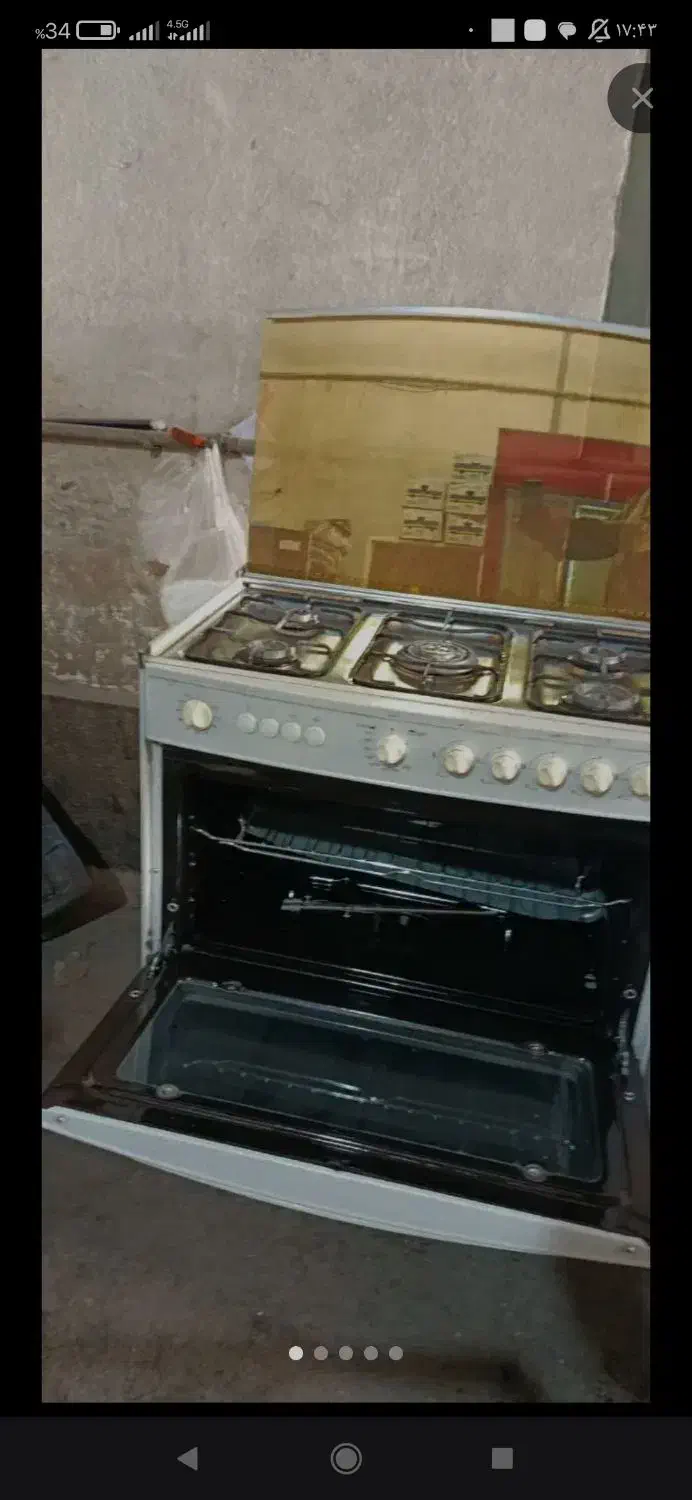 اجاق گازپنج شعله فردار|اجاق گاز و لوازم برقی پخت‌وپز|ابهر, |دیوار