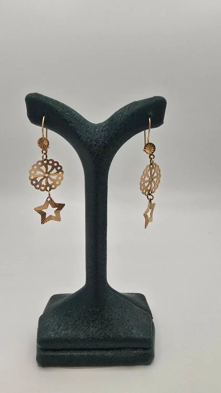 گوشواره ستاره زرگری عظیم پور.|جواهرات|ارومیه, |دیوار