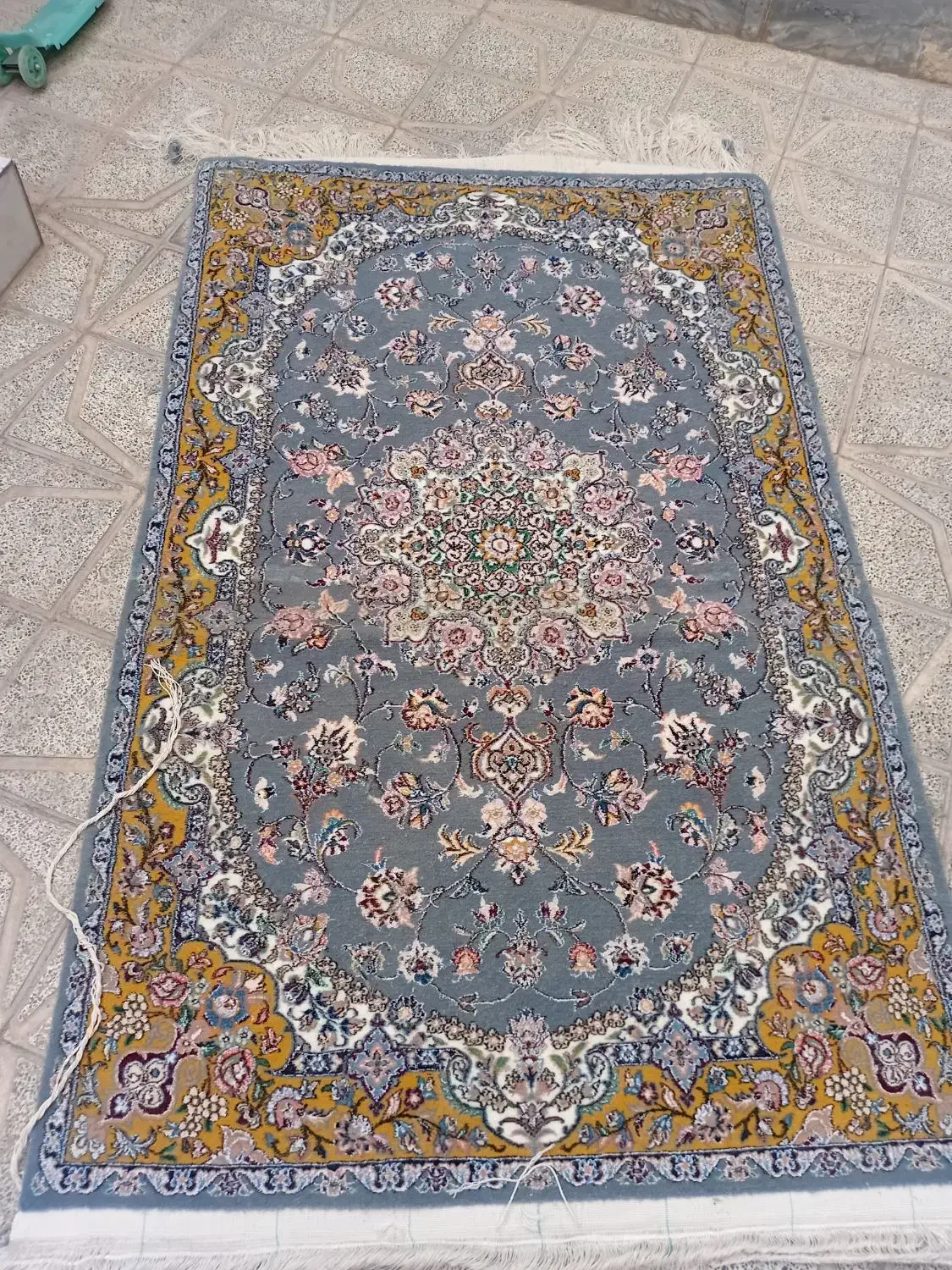 فرشدستبافنایینی|فرش|اصفهان, براآن شمالی|دیوار