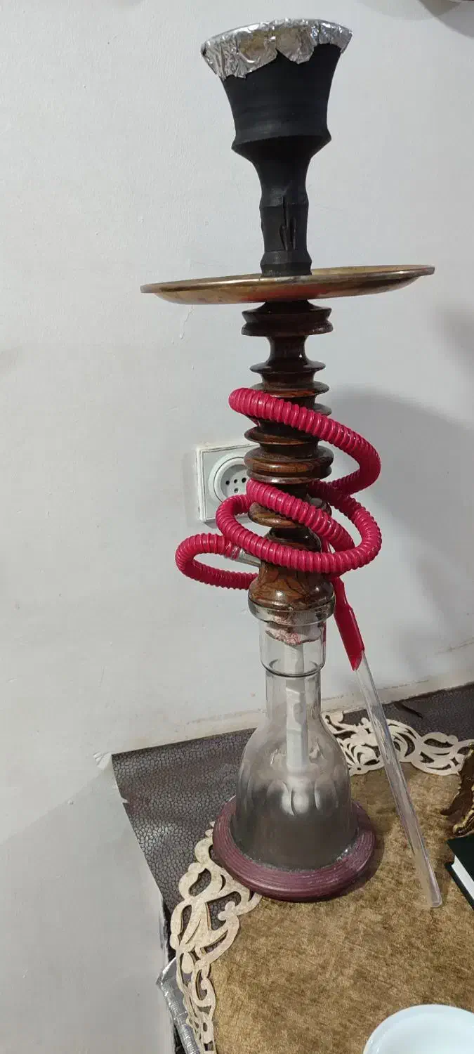 قلیان چوبی خوش کام|کلکسیون و سرگرمی|میاندوآب, |دیوار