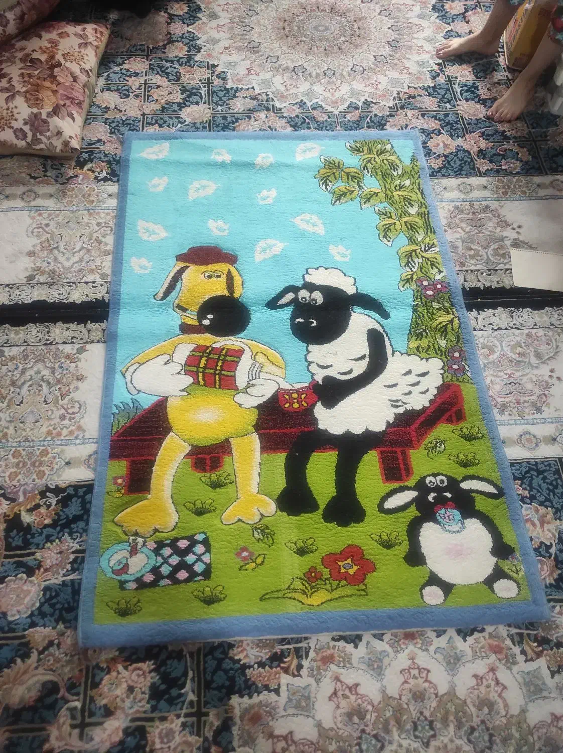 گلیم فرش|گلیم، جاجیم، گبه|فولادشهر, مسکن مهر فولادشهر|دیوار