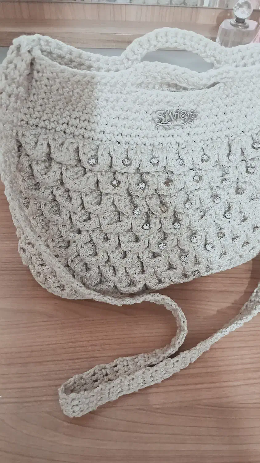 کیف مکرومه بافی|کیف، کفش، کمربند|باغستان, |دیوار