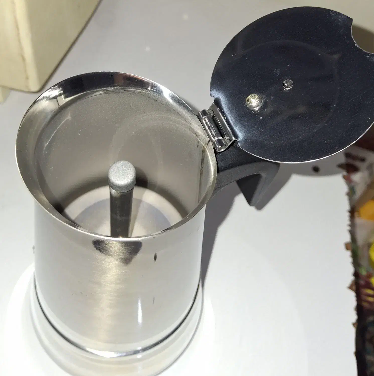 قهوه جوش استیل|قوری، کتری، قهوهساز دستی|بندر گناوه, |دیوار