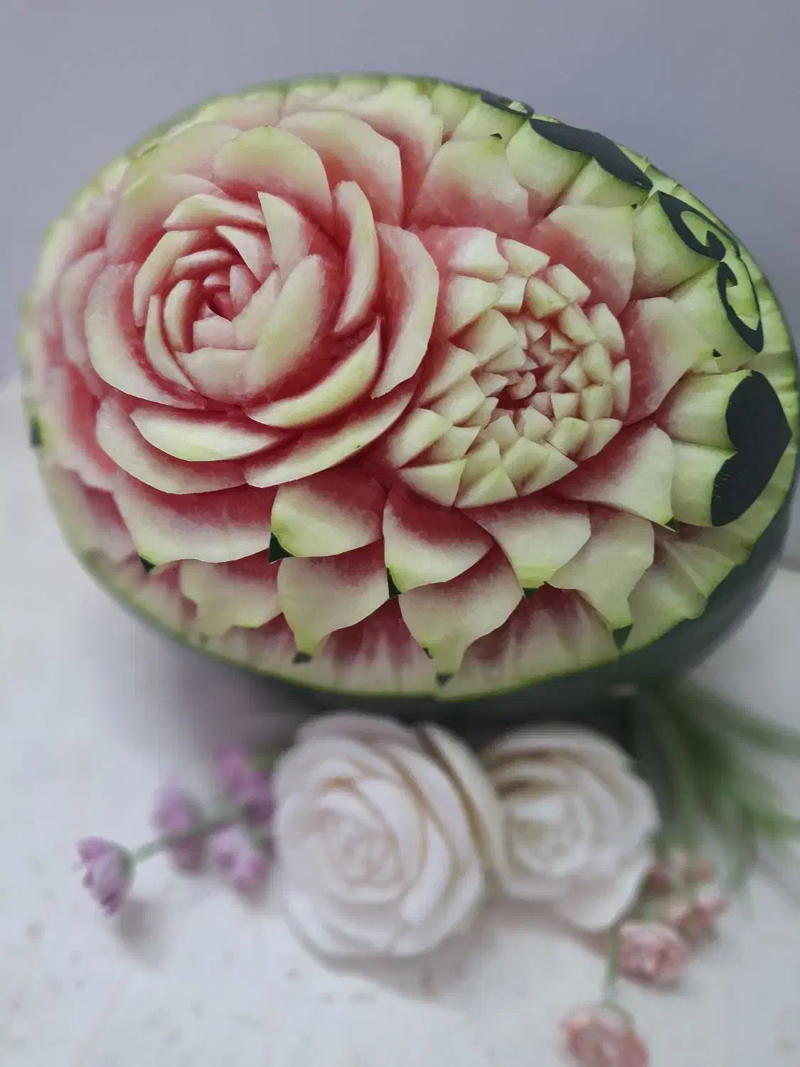 آموزش میوه آرایی وحکاکی ازمبتدی تاپیشرفته|خدمات آموزشی|قزوین, |دیوار