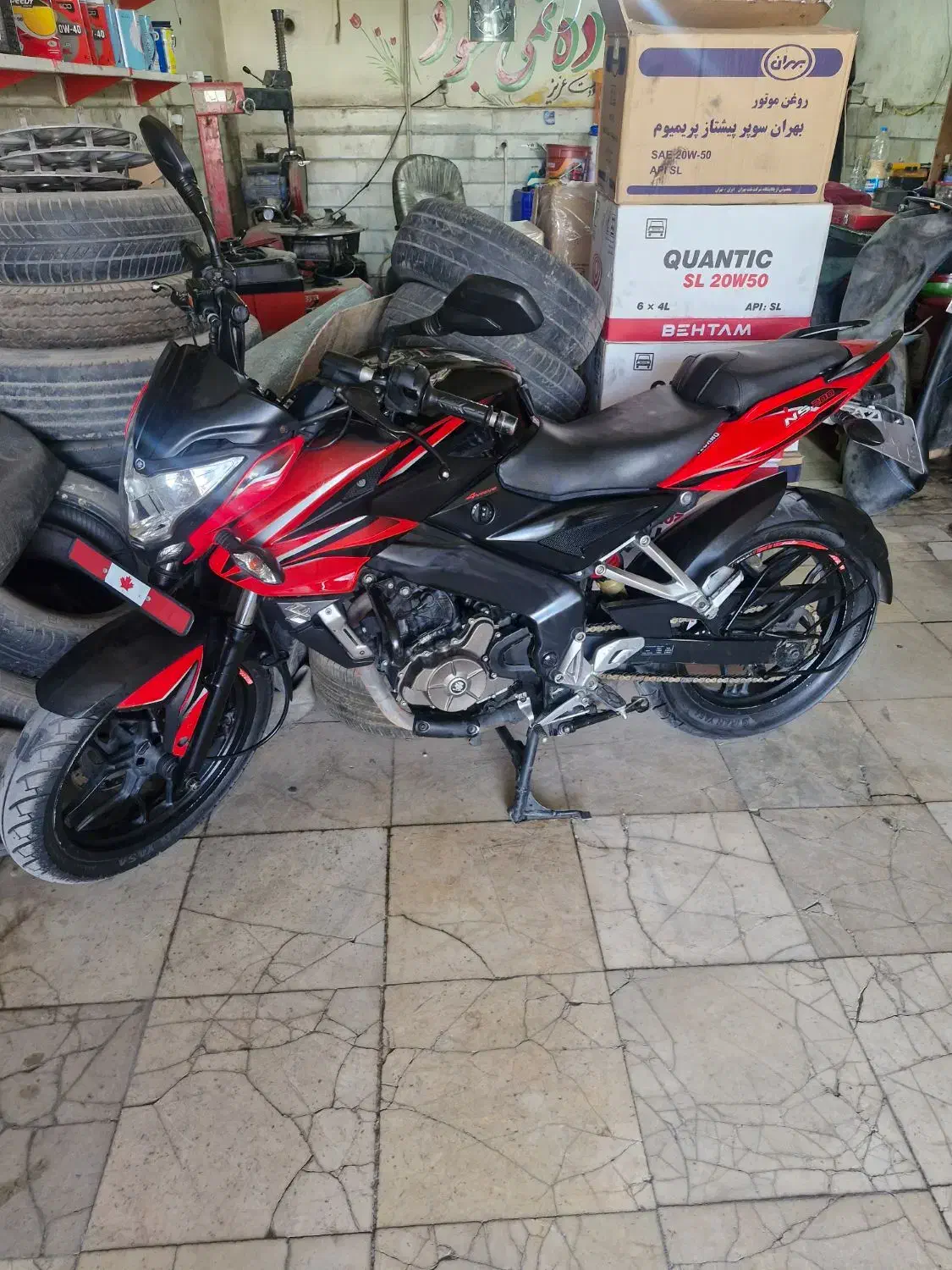 موتور ns200 پالس|موتورسیکلت|اشتهارد, |دیوار