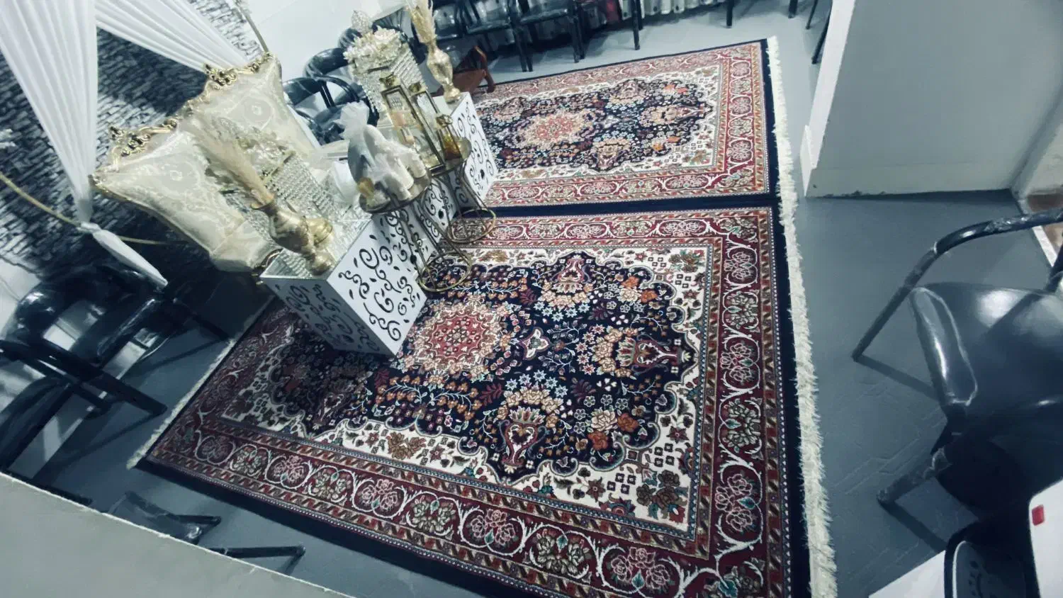 دو تخته گلیم فرش در حد|فرش|قم, حنیف نژاد|دیوار