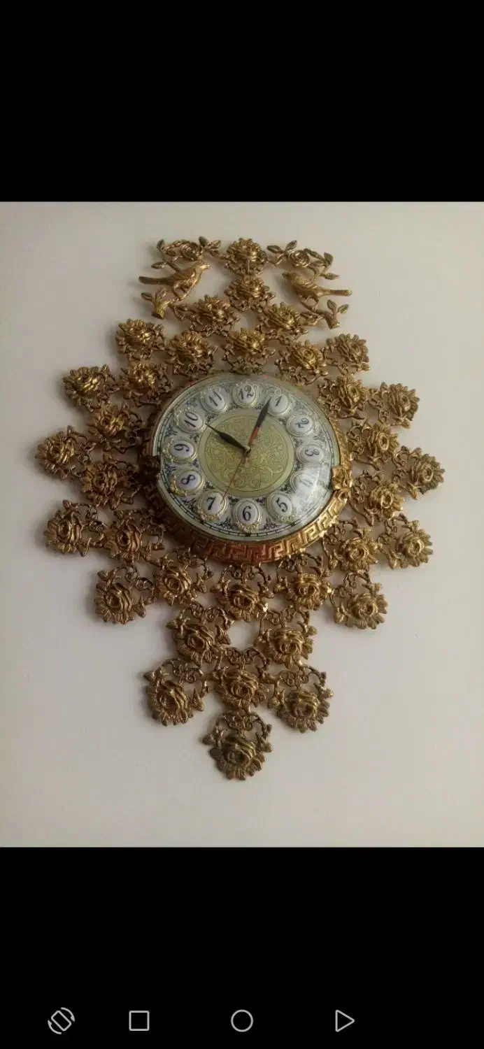 ساعت دیواری برنز|ساعت دیواری و تزئینی|شهریار, اسد‌آباد|دیوار