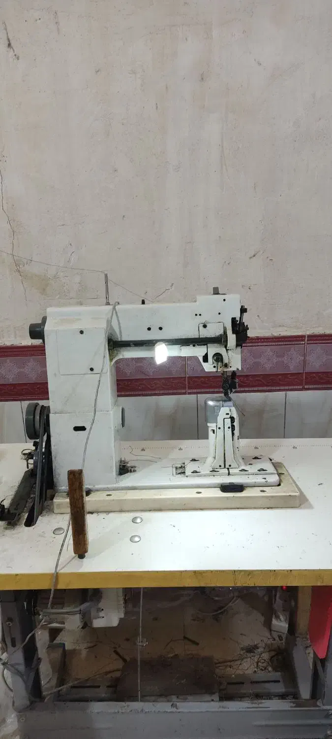 چرخ آسیابی کاپیتال تک سوزن دوخت تمیز|ماشین‌آلات صنعتی|قم, محمد آباد|دیوار