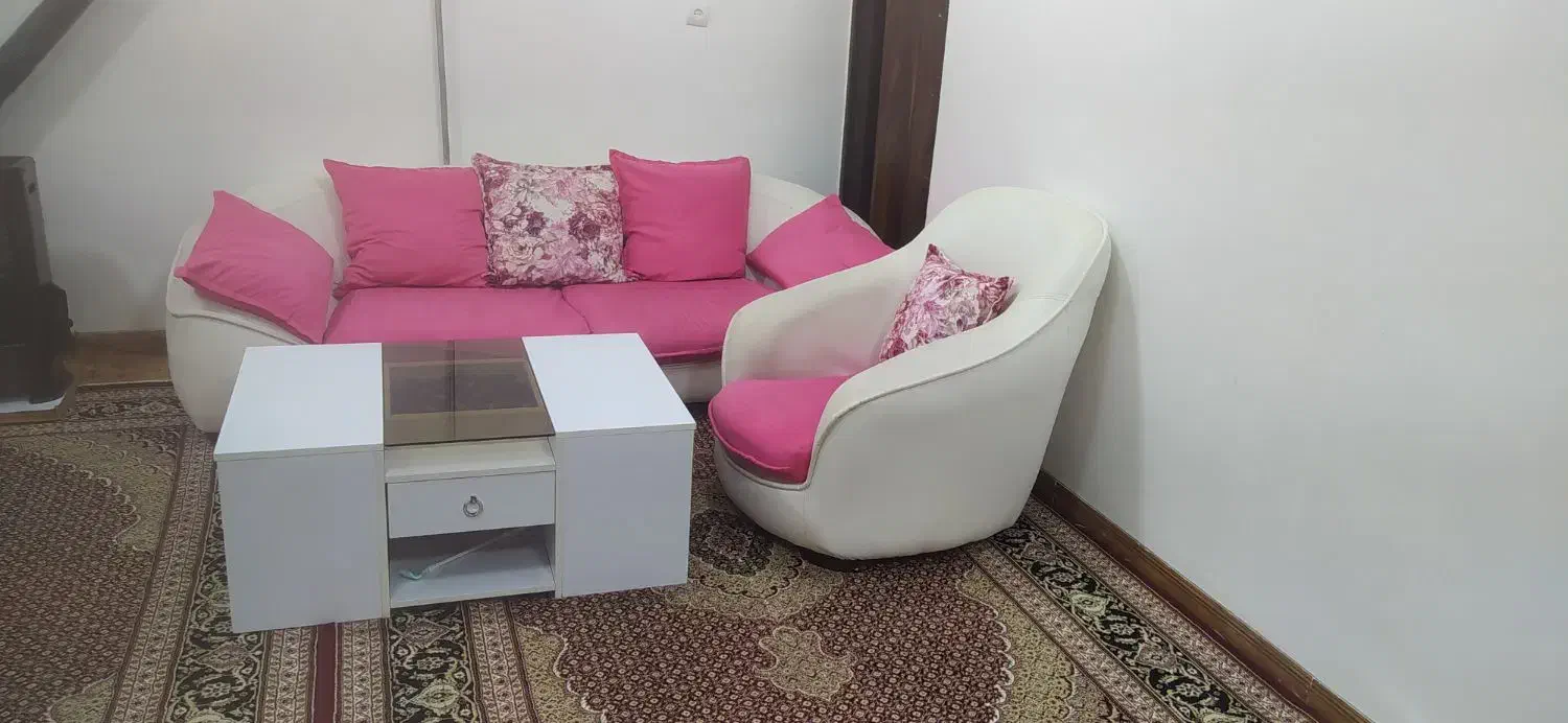 مبلمان ۴ نفره|مبلمان خانگی و میز عسلی|جوانرود, |دیوار