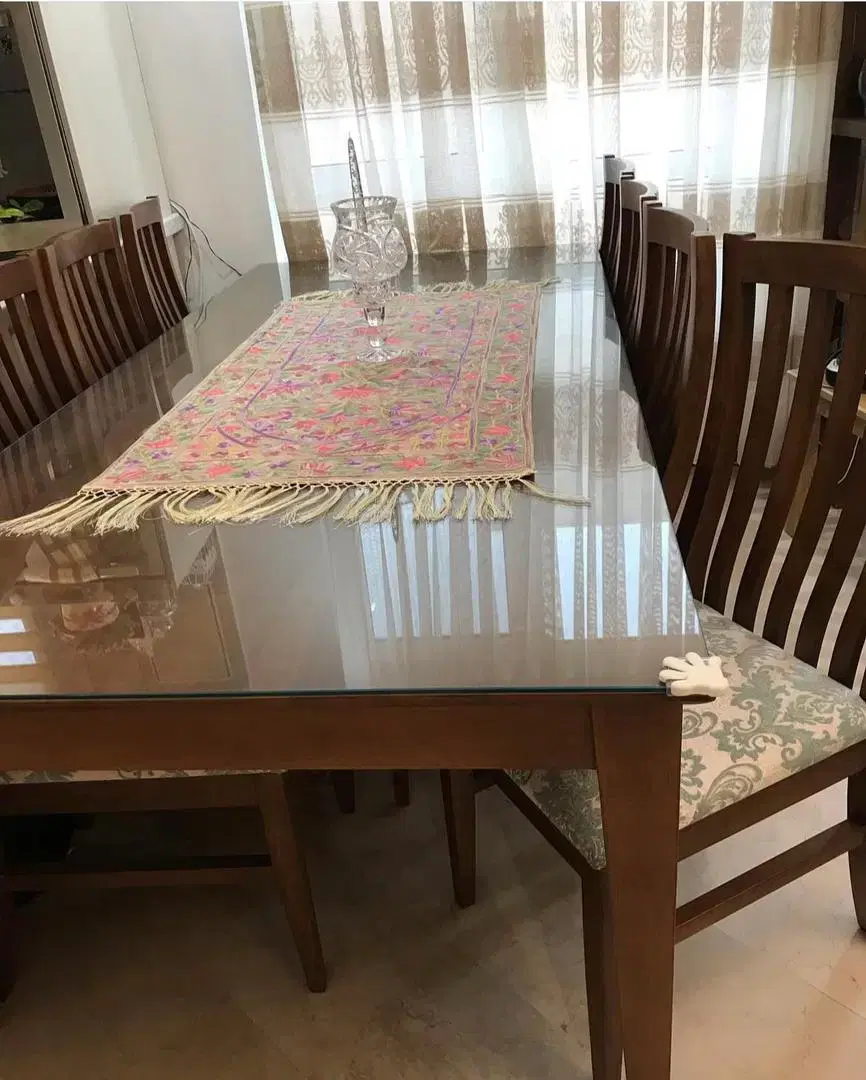 میز غذا خوری ۸ نفره چوب راش درجه یک|میز و صندلی غذاخوری|تهران, کاشانک|دیوار