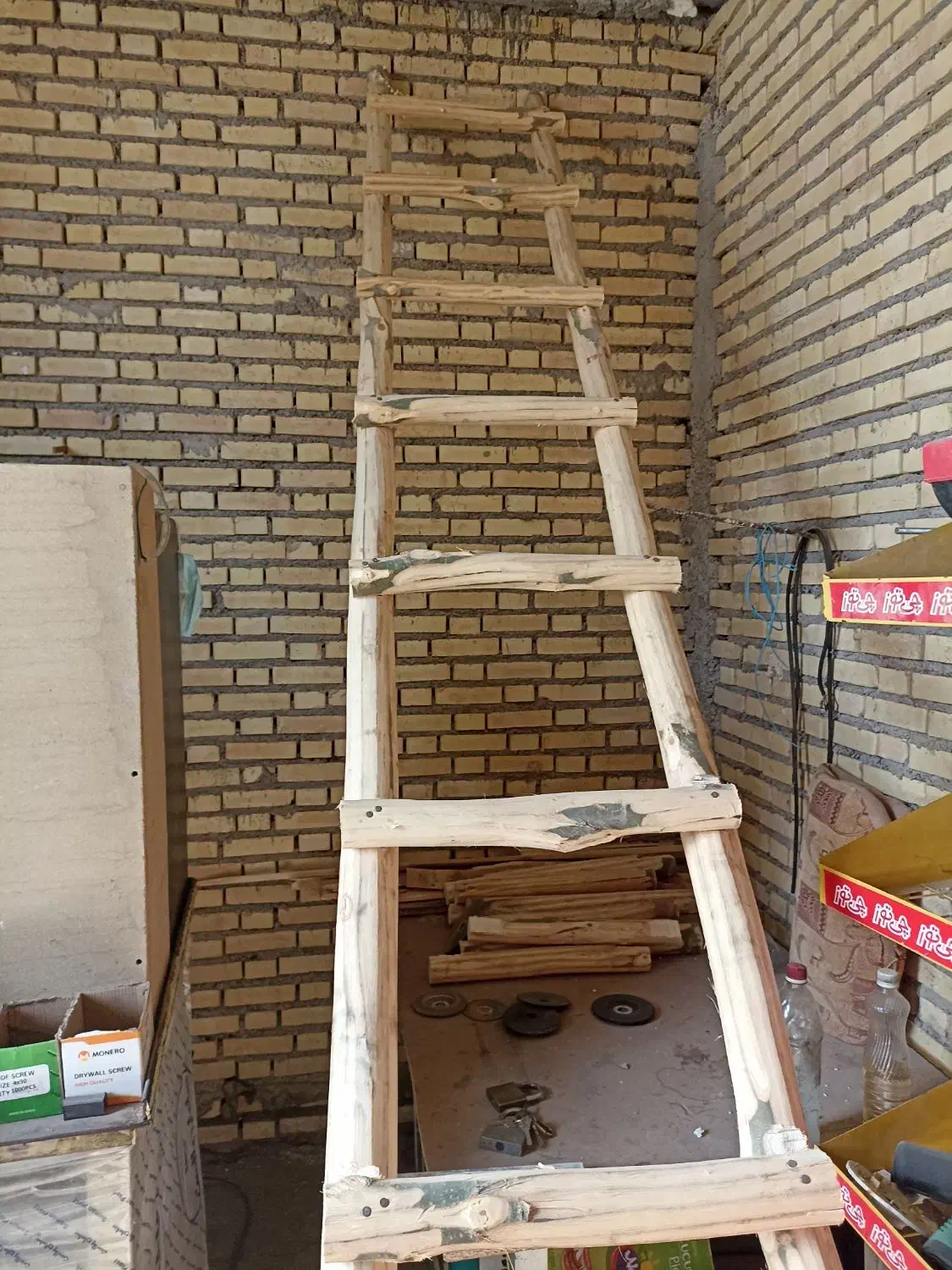 نردبان چوبی|ابزارآلات|شادگان, |دیوار