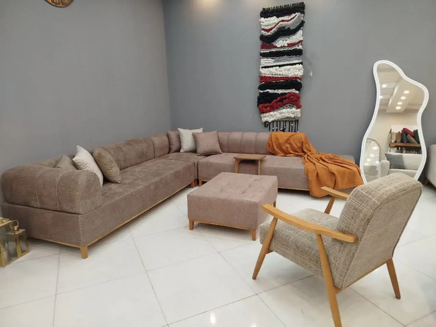 مبل ال راحتی فرانسه سزار|مبلمان خانگی و میز عسلی|مشهد, نوید|دیوار