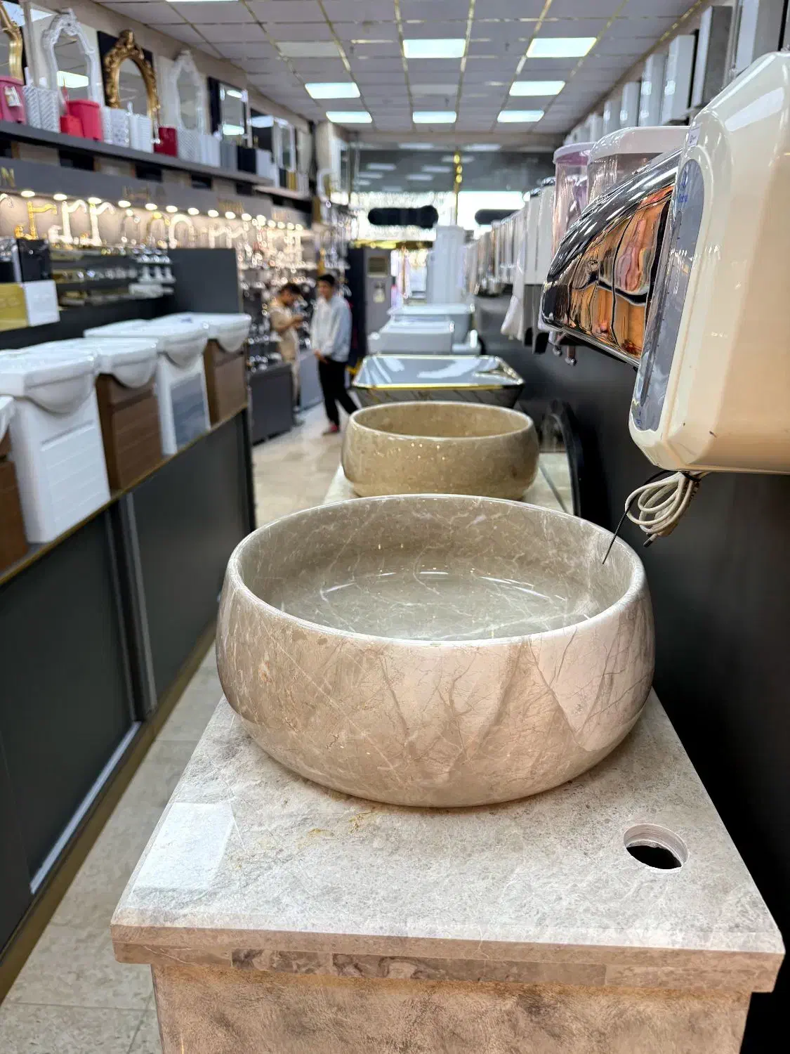 طرح سنگ TARO Mira روشویی کابینتی تولیدی+فرنگی|لوازم سرویس بهداشتی|تهران, یافت آباد جنوبی|دیوار