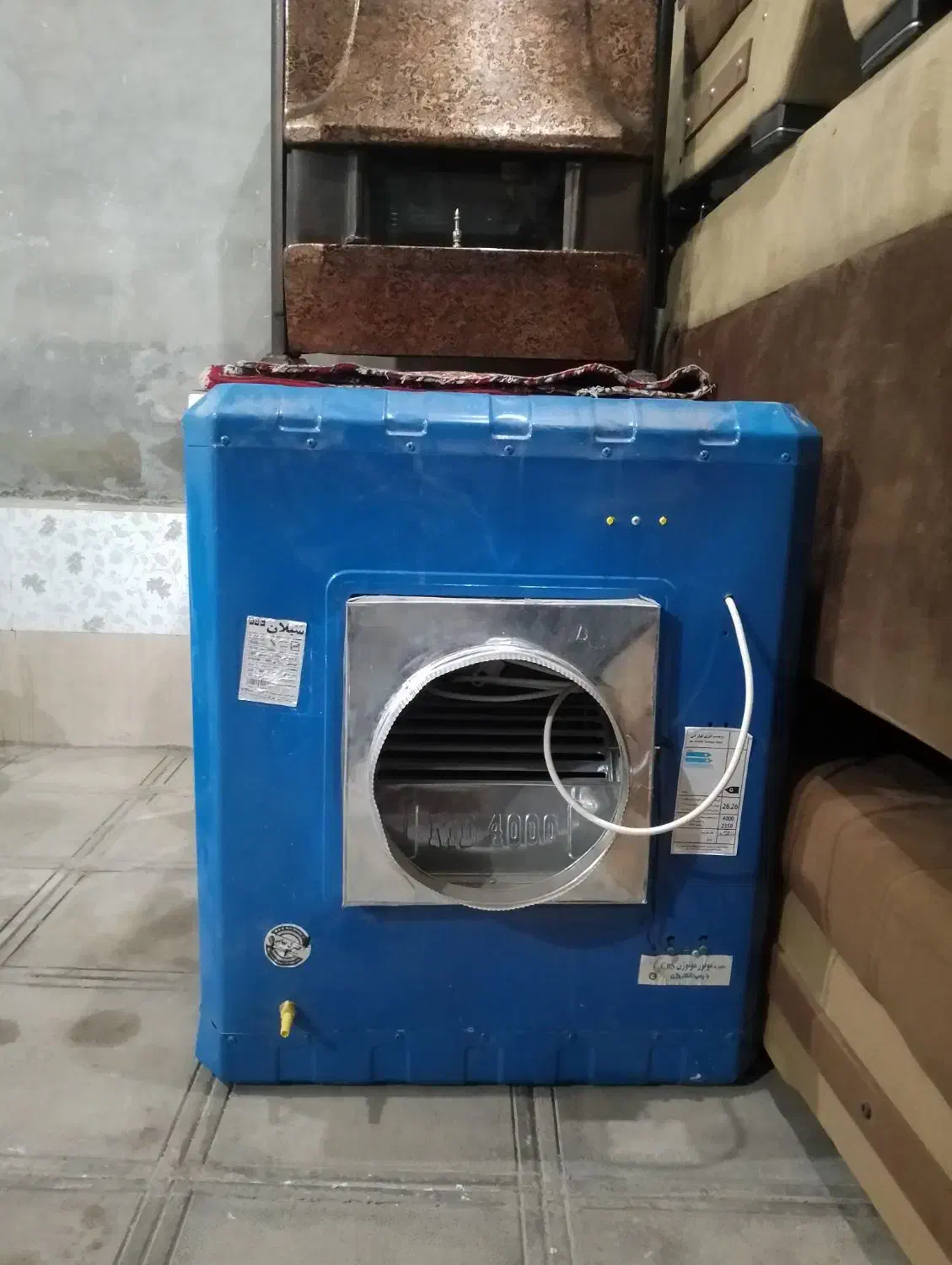 2عددبخاری یکی صفریکی دست 2کولیر که 3500،گازدست دوم|بخاری، هیتر، شومینه|مریوان, |دیوار