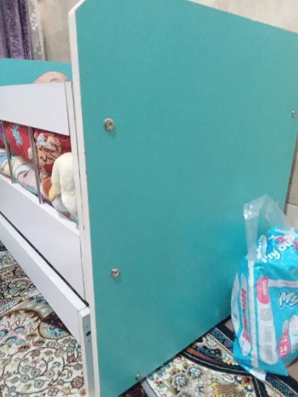 تخت گهواره ای|تخت و صندلی بچه|قم, ولیعصر|دیوار