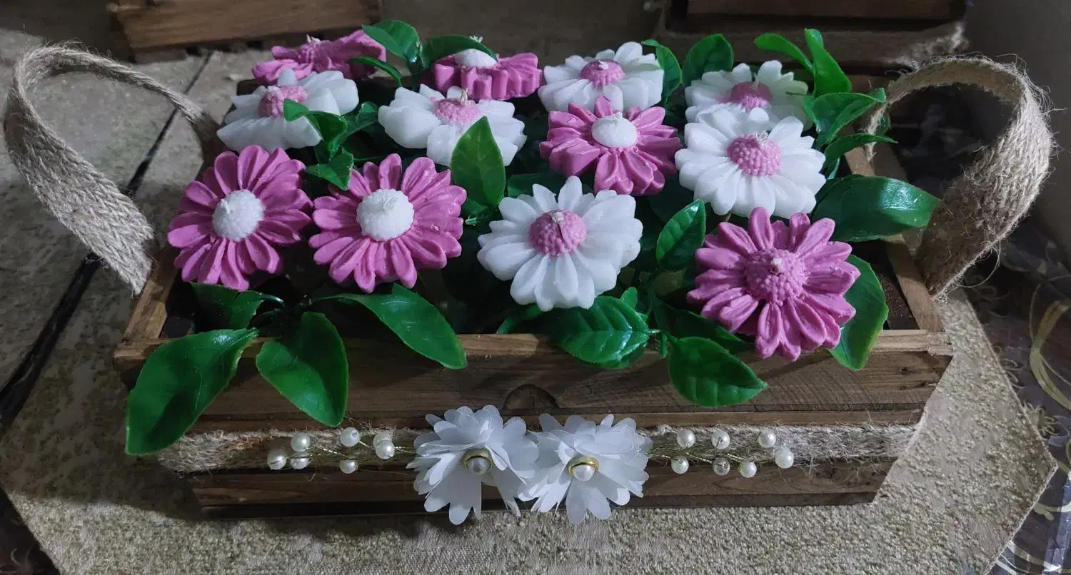 گل شمع وربان|صنایع دستی و سایر لوازم تزئینی|شیراز, تحویلی|دیوار