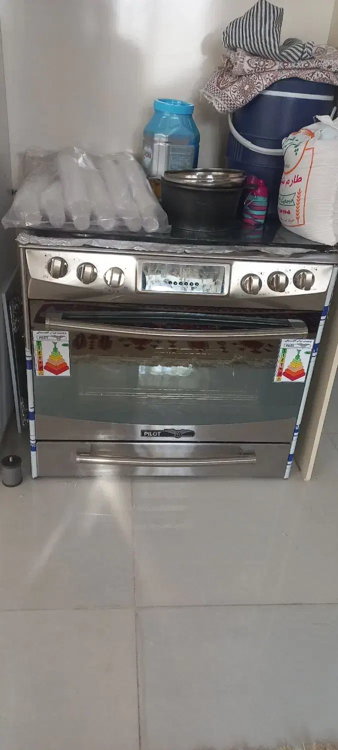 فر گاز پیلوت در حد نو|اجاق گاز و لوازم برقی پختوپز|رفسنجان, |دیوار