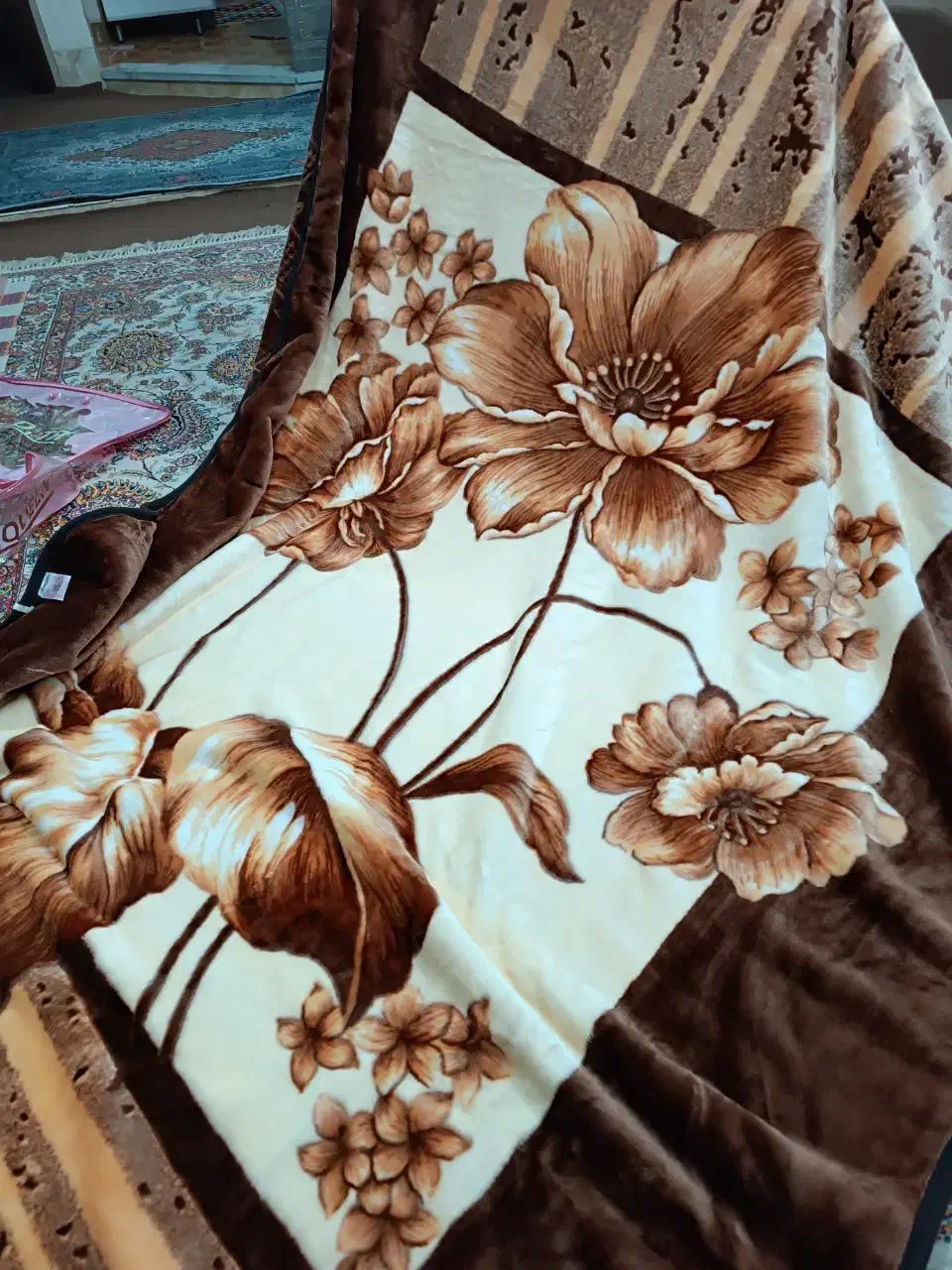 پتو دو نفره نو|رختخواب، بالش، پتو|زاهدان, |دیوار