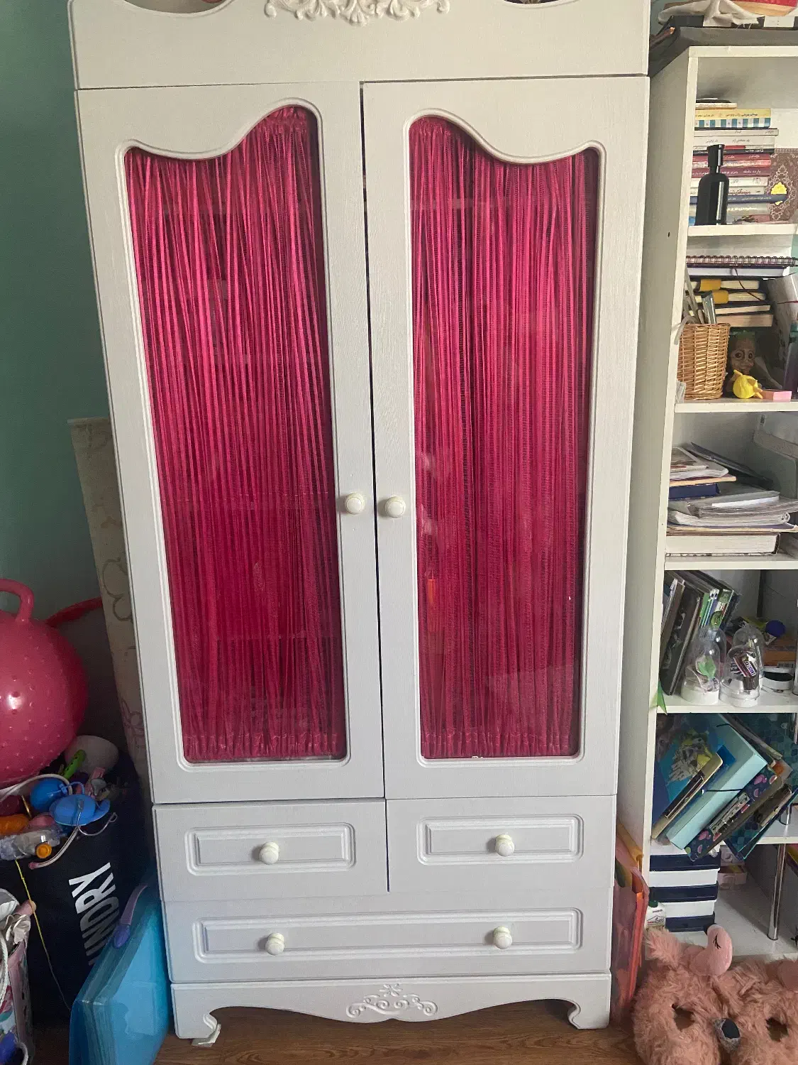 کمد اتاق کودک و نوجوان|جاکفشی، کمد، دراور|همدان, |دیوار