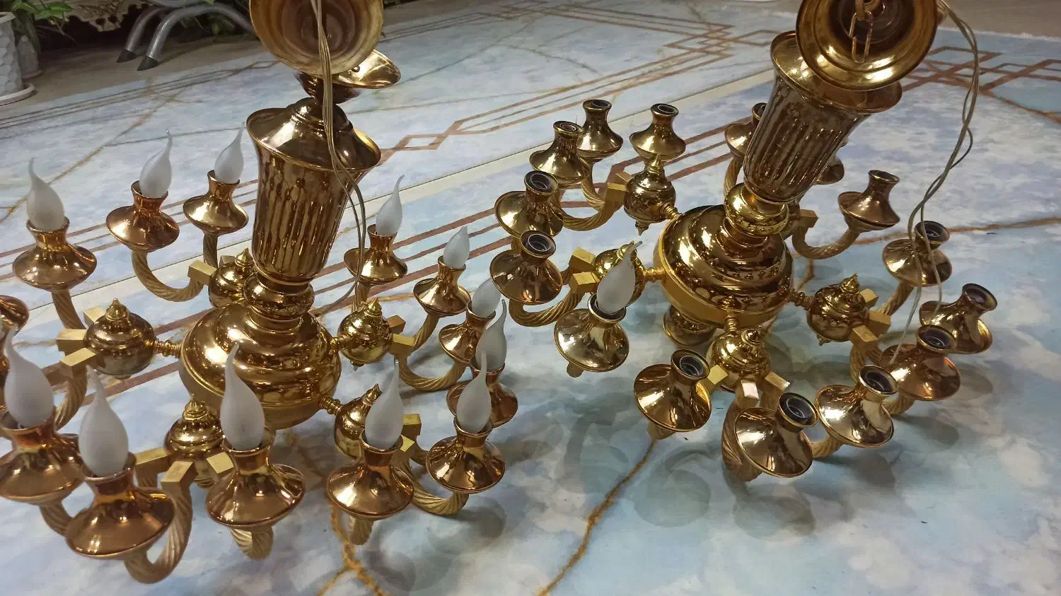 لوستر برنز|لوستر و چراغ آویز|اصفهان, شمس آباد|دیوار