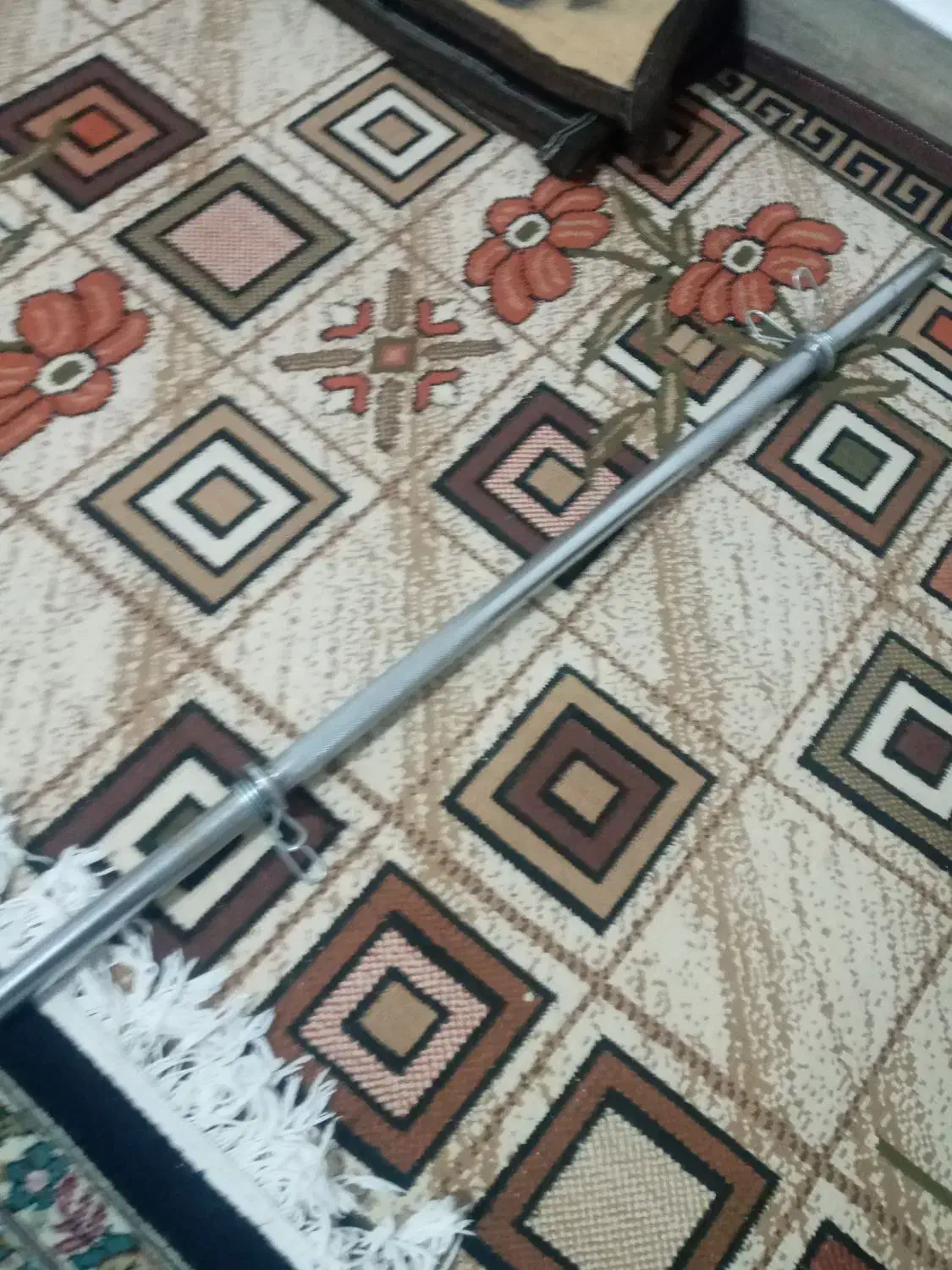 میله هالتر ۹۰ سانتی|تجهیزات ورزشی|لالجین, |دیوار