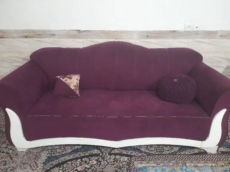 یک دست مبل دست دوم|مبلمان خانگی و میز عسلی|کرمان, |دیوار