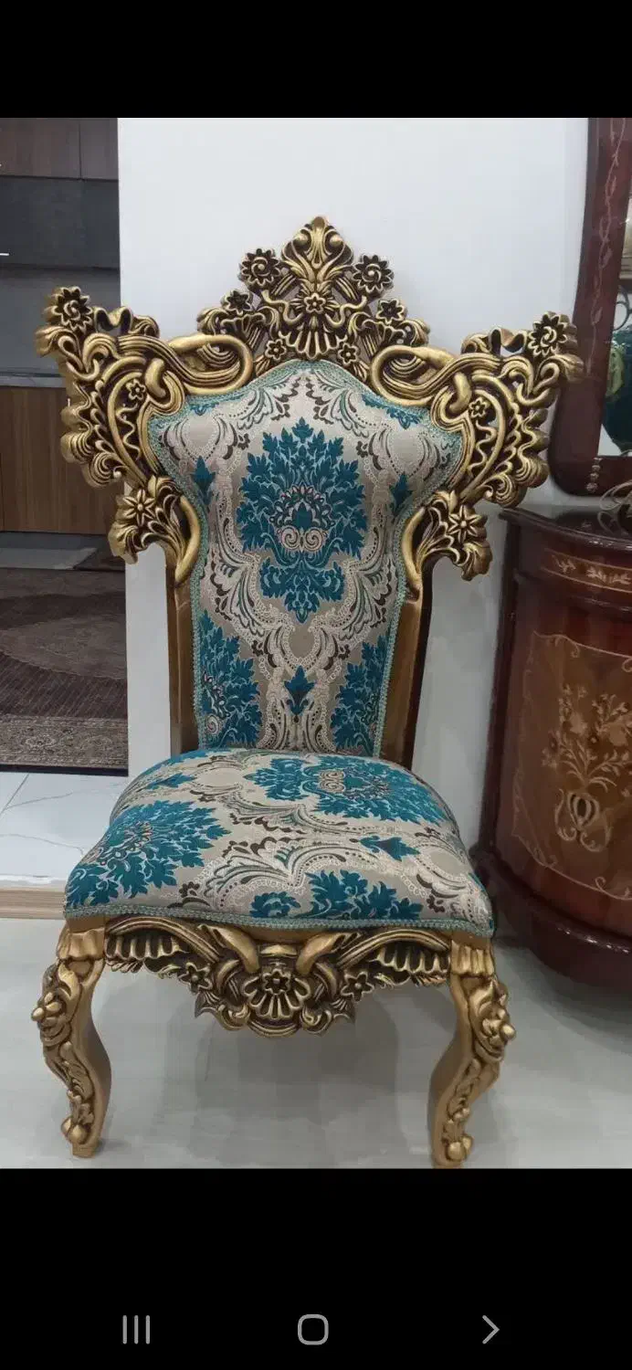 مبل سلطنتی ۹ نفره در حد نو|مبلمان خانگی و میز عسلی|خوی, |دیوار